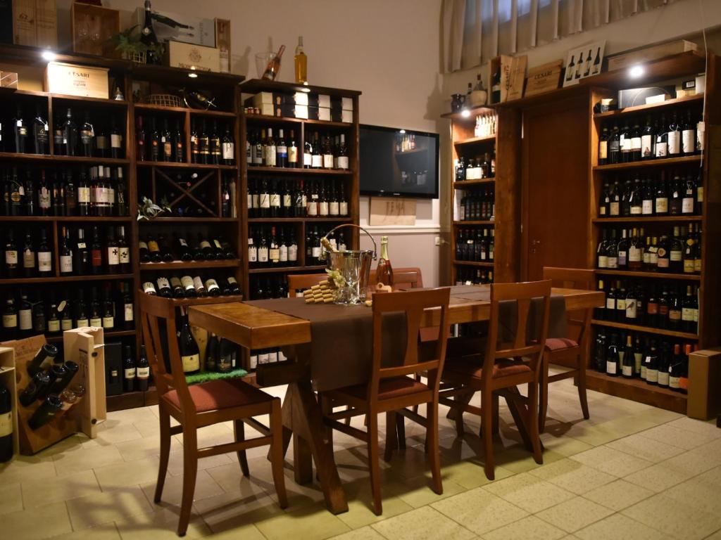 Nápoje v ubytování Hotel e Appartamenti La Solaria