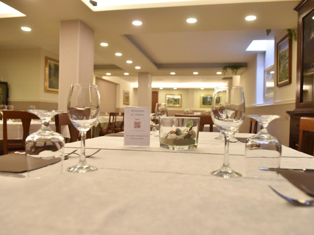 Restaurace v ubytování Hotel e Appartamenti La Solaria