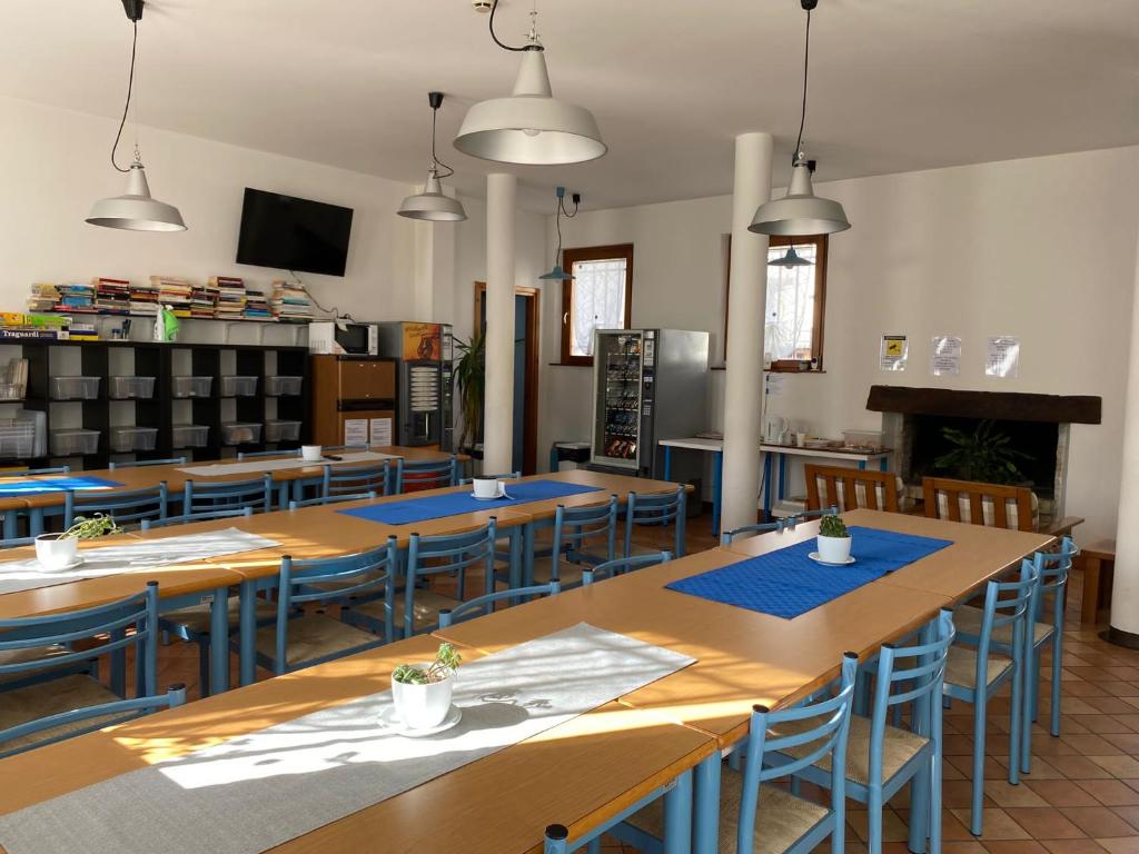 Restaurace v ubytování Ostello Europa