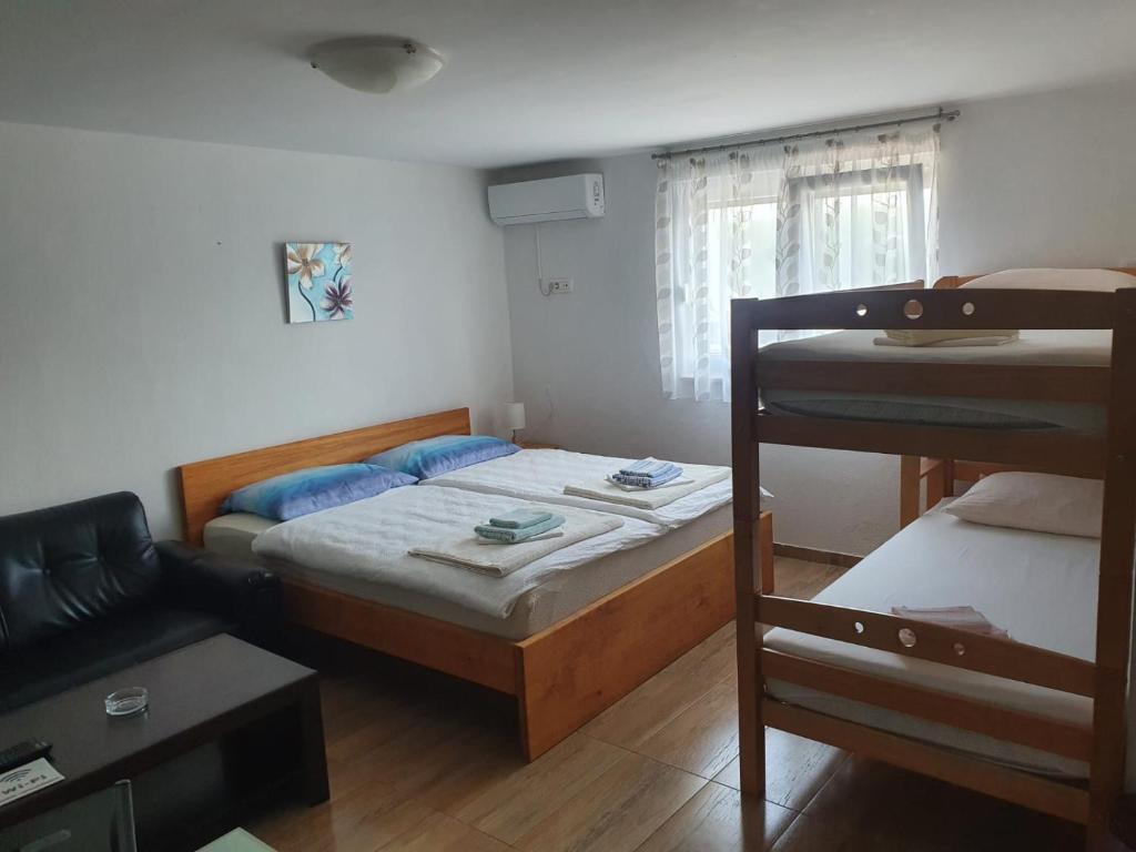 Krevet ili kreveti u jedinici u okviru objekta Villa Domane Mario