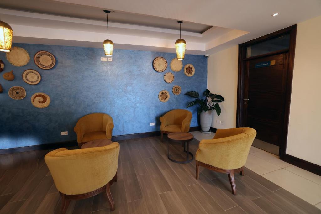 Posezení v ubytování PrideInn Westlands Luxury Boutique Hotel