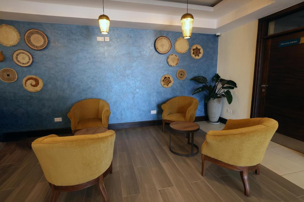 Posezení v ubytování PrideInn Westlands Luxury Boutique Hotel