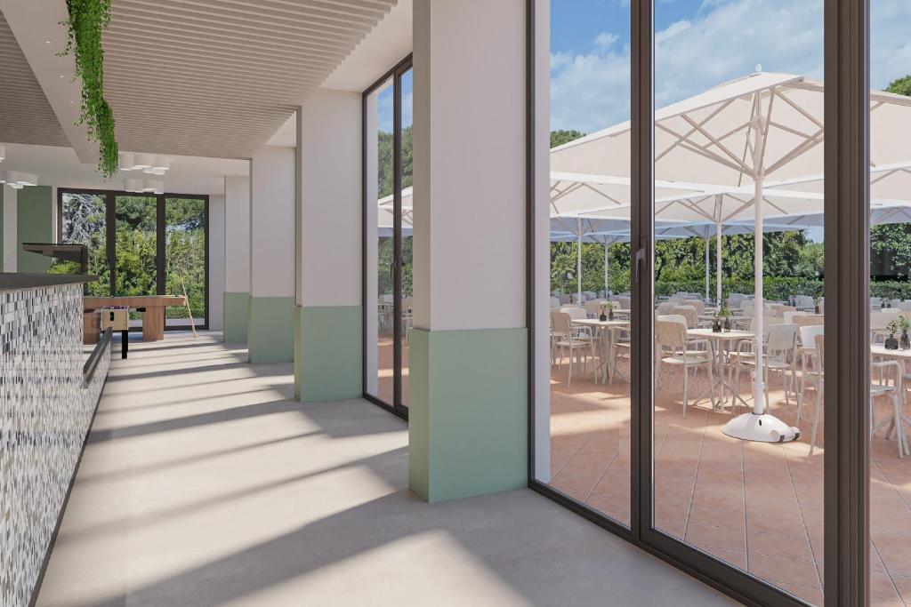 Balkón nebo terasa v ubytování Eraora Hotel Village