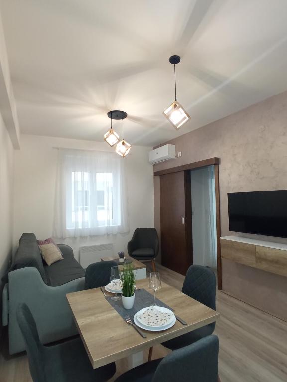Sjónvarps- og/eða afþreyingartæki á Apartman Zara