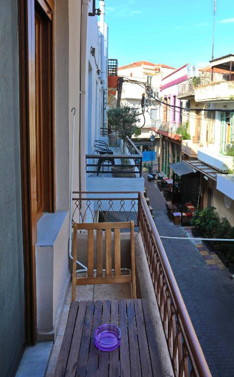Balkón alebo terasa v ubytovaní Niki's apartement