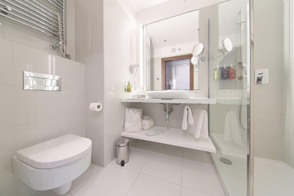 Kúpeľňa v ubytovaní Qubus Hotel Bydgoszcz