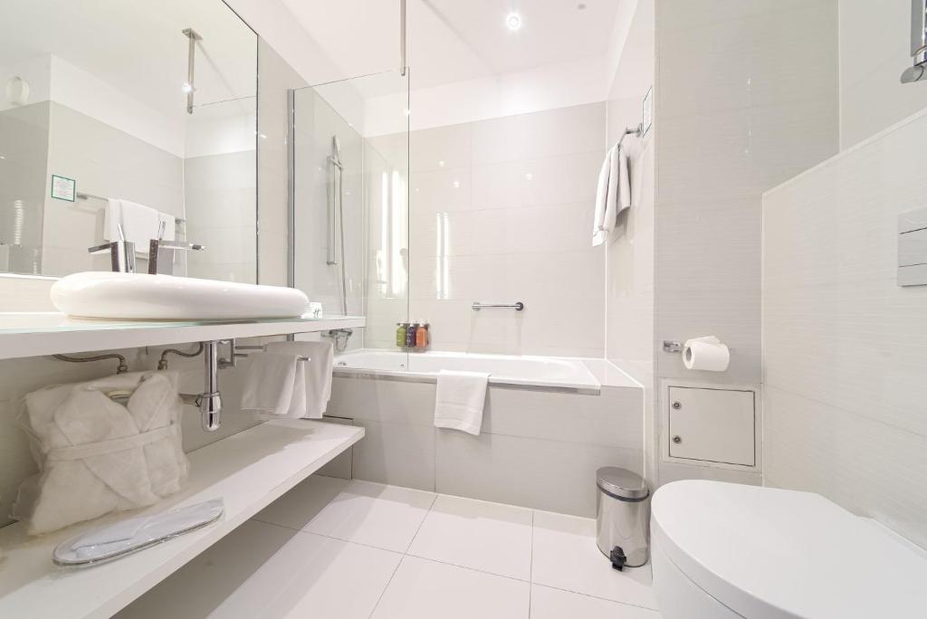 Kúpeľňa v ubytovaní Qubus Hotel Bydgoszcz