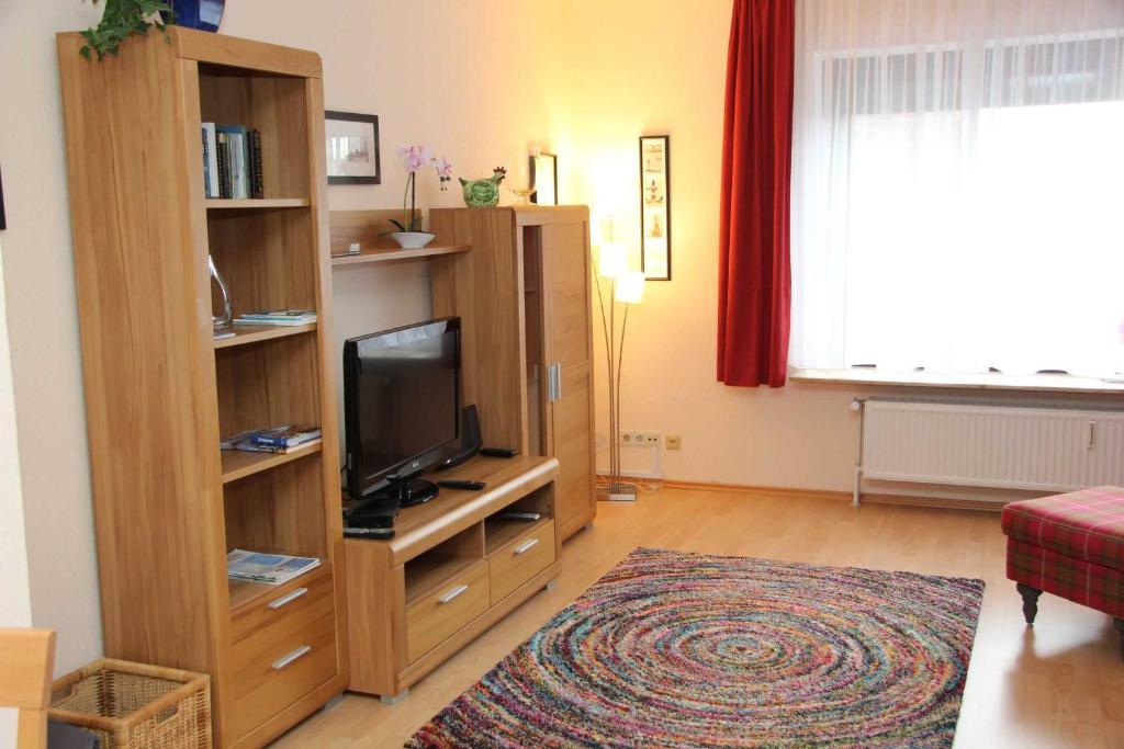 TV a/nebo společenská místnost v ubytování Ferienwohnung Gall