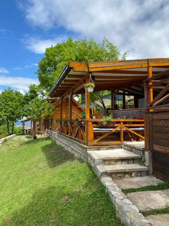 Zahrada ubytování Paradise Nest