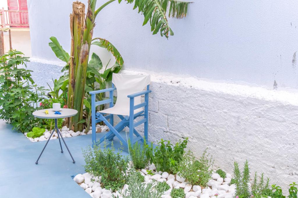 Zahrada ubytování Porto Bello di Paros