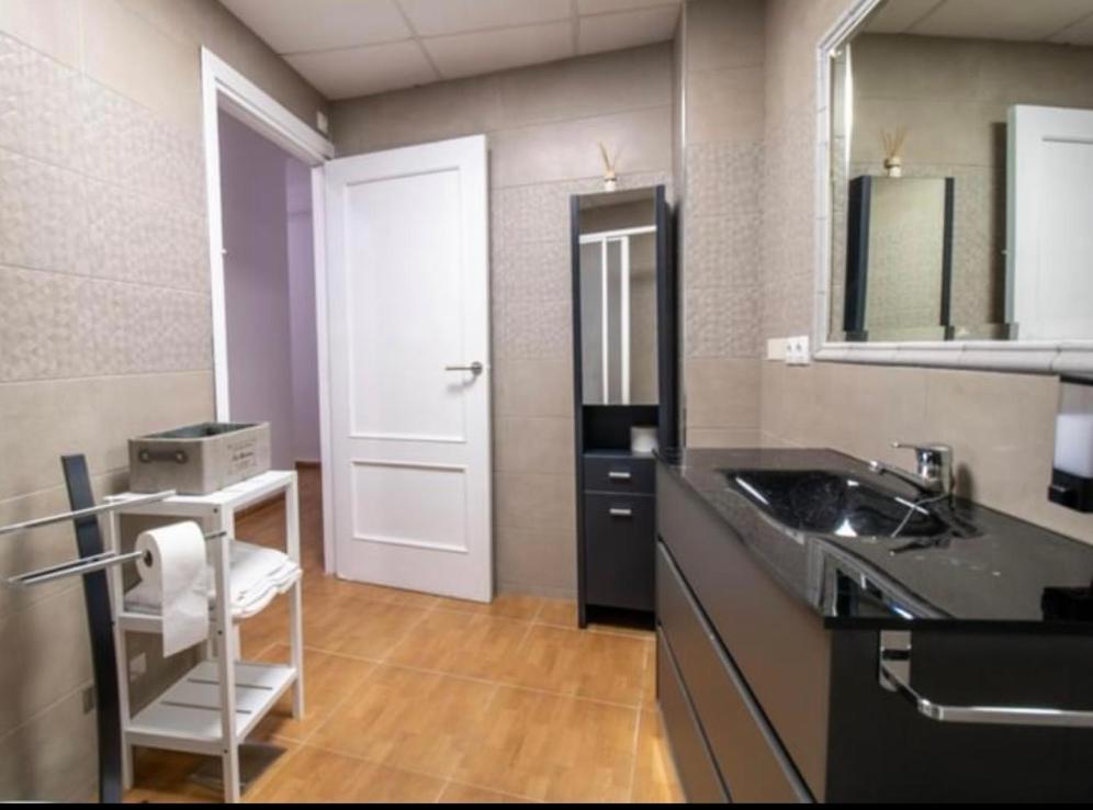 Kuchyň nebo kuchyňský kout v ubytování Vivienda con Fines Turísticos Salvador