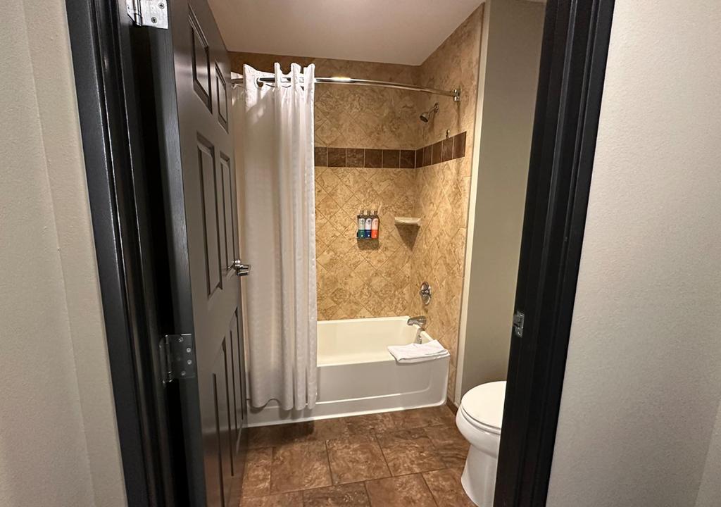 Vannituba majutusasutuses Camelback Resort