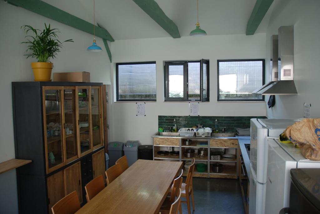 Coin salon dans l'établissement YASI Hostel