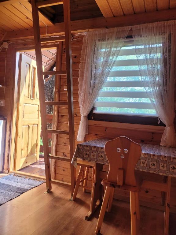 Fotografie z fotogalerie ubytování Domki u Łosia Bieszczady & Sauna v destinaci Polańczyk