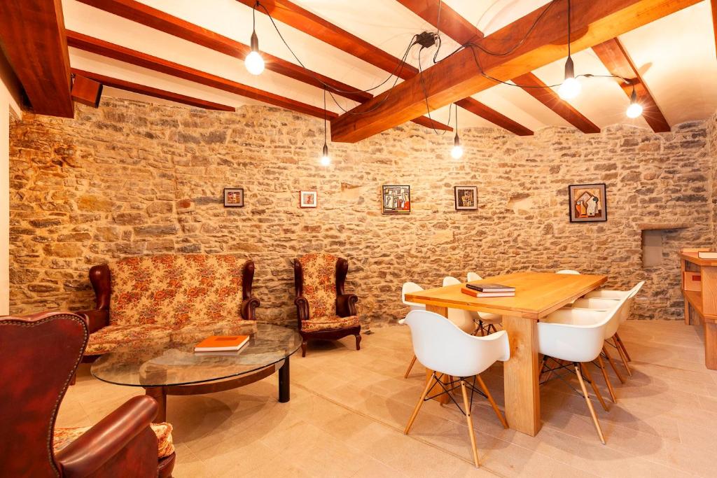 Posezení v ubytování Casa Fumanal - Unique Property for up to 24