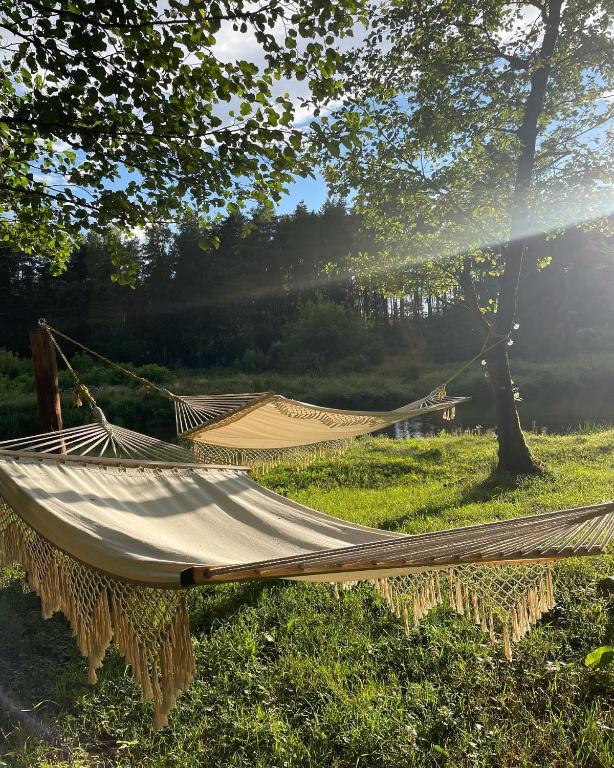Zahrada ubytování Glamping Kaliska
