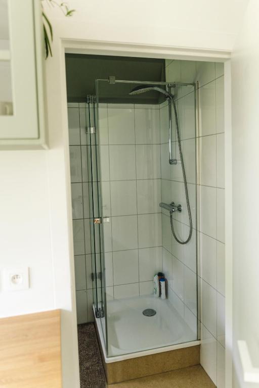Koupelna v ubytování Bijgebouw hoeve in landelijke omgeving