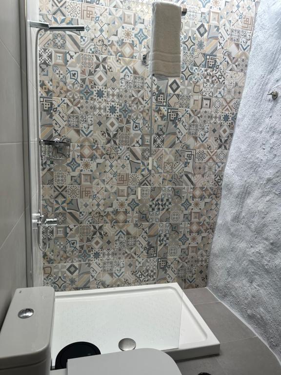 Koupelna v ubytování Apartamentos Finca Wapa