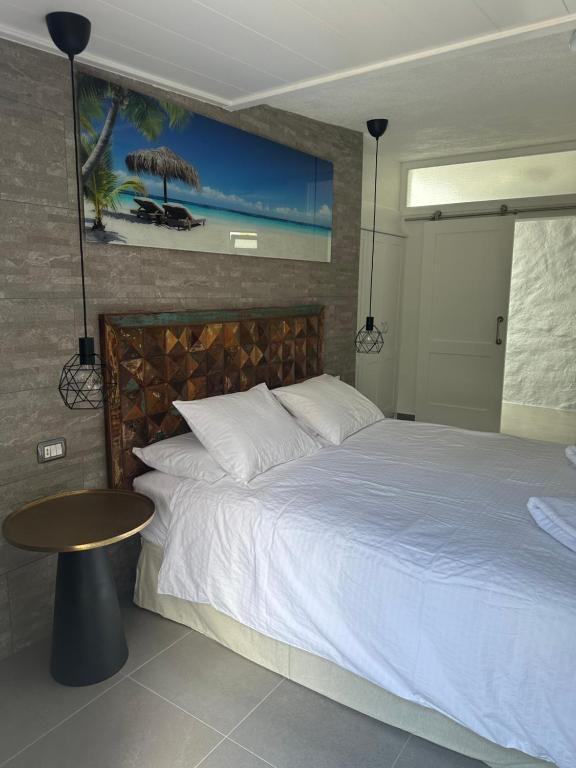 Postel nebo postele na pokoji v ubytování Apartamentos Finca Wapa
