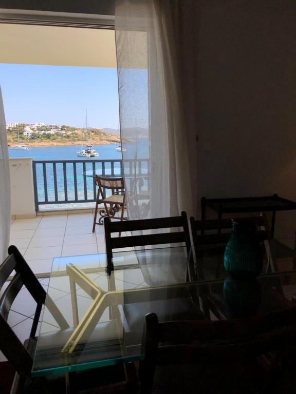 Balkon lub taras w obiekcie Pounta Beach House