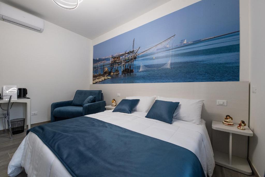 Postel nebo postele na pokoji v ubytování DOMORA BEDROOMS