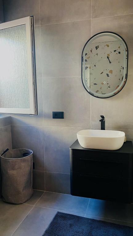 Koupelna v ubytování Apartment Teleferica Rabac