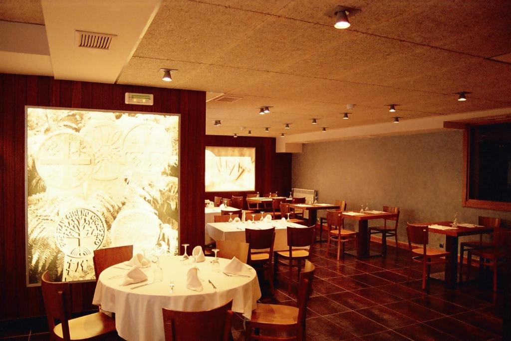 Restaurace v ubytování Hostal Rural Haizea