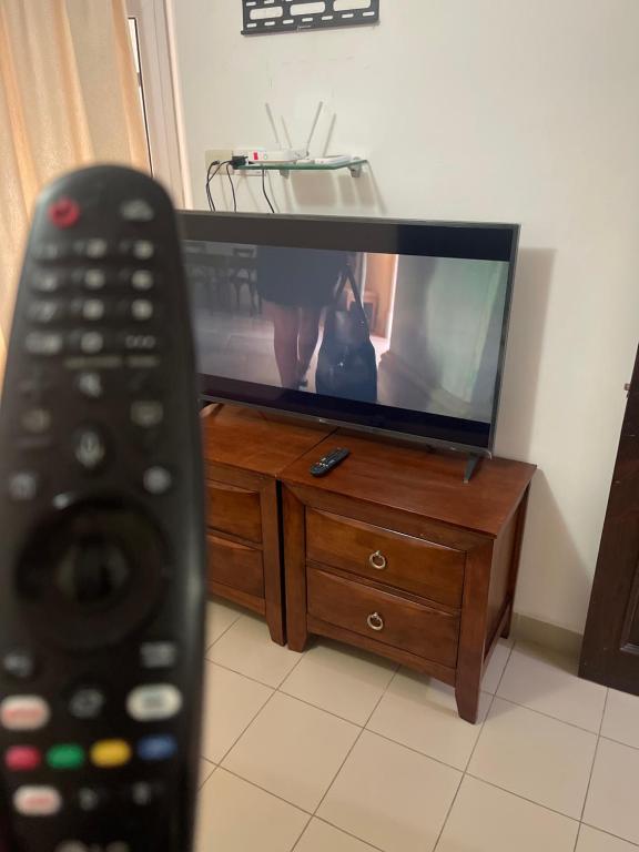 TV a/nebo společenská místnost v ubytování Promoviviendas