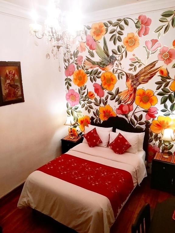 Postel nebo postele na pokoji v ubytování Casona Dorada Hotel Cusco