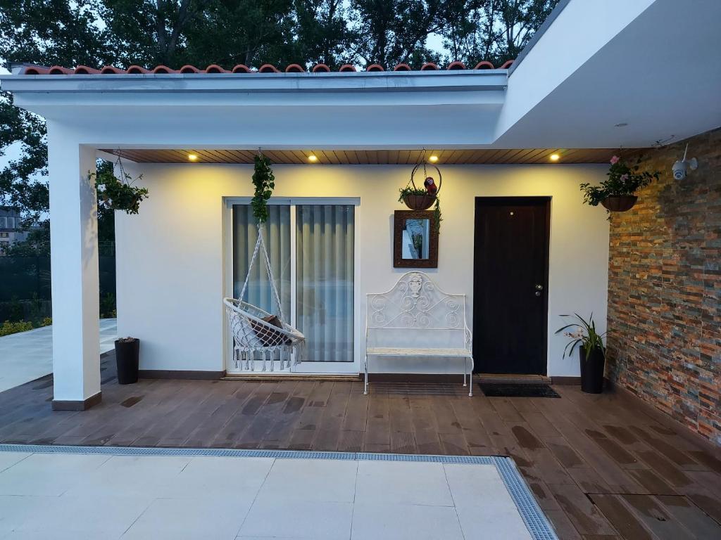 Balkón nebo terasa v ubytování Villa Casa de Santo Antonio