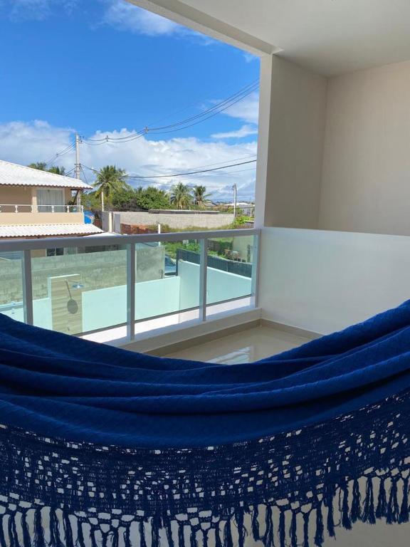 Balkón nebo terasa v ubytování Casa Completa com piscina, 800m da praia de Jauá
