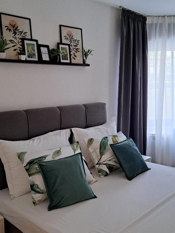 Posteľ alebo postele v izbe v ubytovaní Ocean apartman