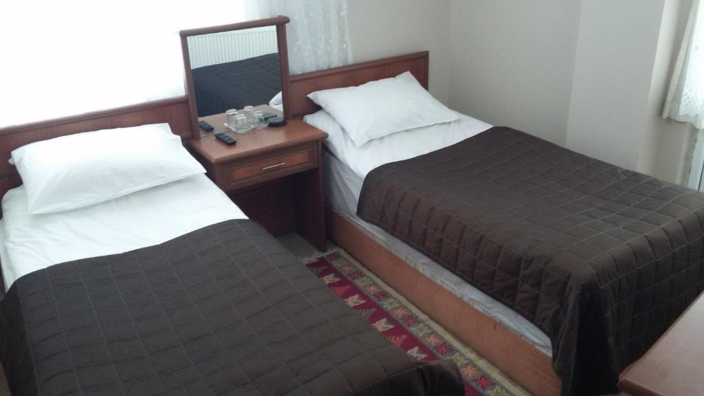 Hotel Kervansaray - バスルーム付きのダブルまたはツインルーム