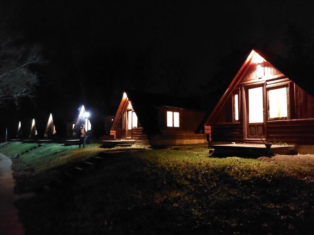 Zahrada ubytování ARK Village Liberland