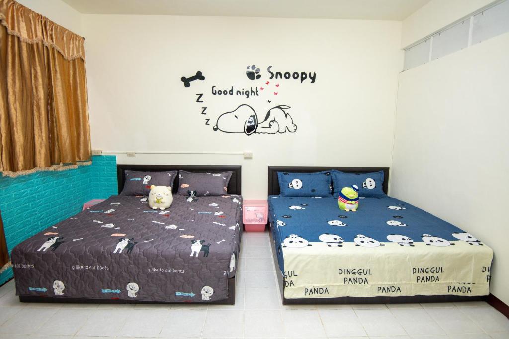 Postel nebo postele na pokoji v ubytování Green Close House Homestay