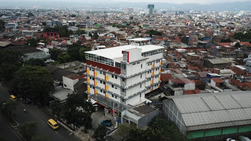 Nespecifikovaný výhled na destinaci Bandung nebo výhled na město při pohledu z hotelu