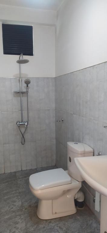 Koupelna v ubytování Ella value village