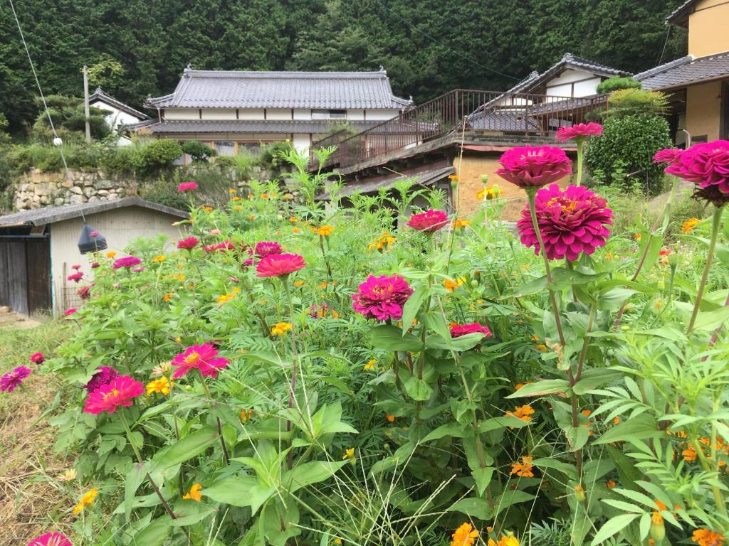 Zahrada ubytování Casa KitsuneAna The Satoyama experience in a Japanese-style modernized 100-year-old farmhouse