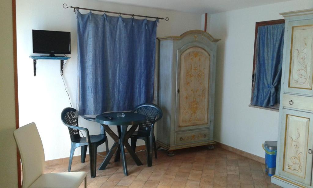 TV a/nebo společenská místnost v ubytování B&b Su Acu