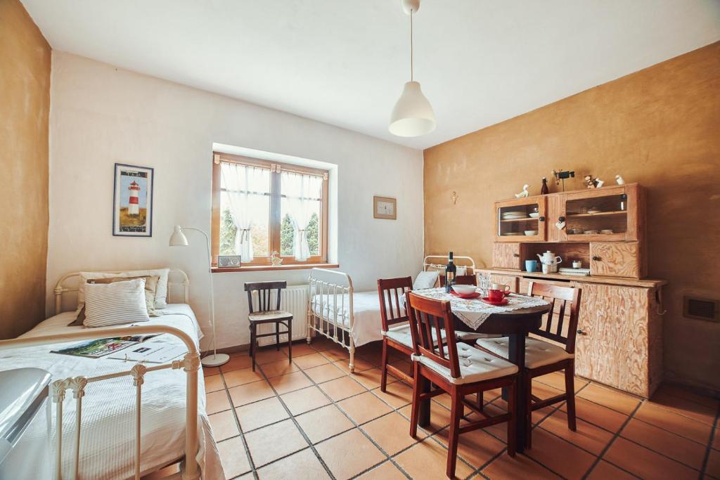 Posedenie v ubytovaní SPOKÓJ & DOBRO - slow life apartments