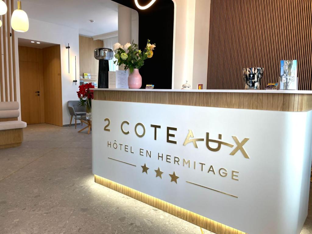 Certifikát, hodnocení, plakát nebo jiný dokument vystavený v ubytování Hôtel Les Deux Coteaux