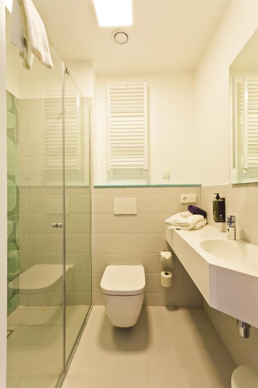 Koupelna v ubytování IBIS Styles Kaunas Centre