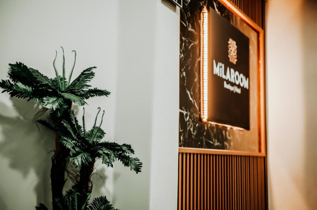Certifikát, hodnocení, plakát nebo jiný dokument vystavený v ubytování MiLAROOM