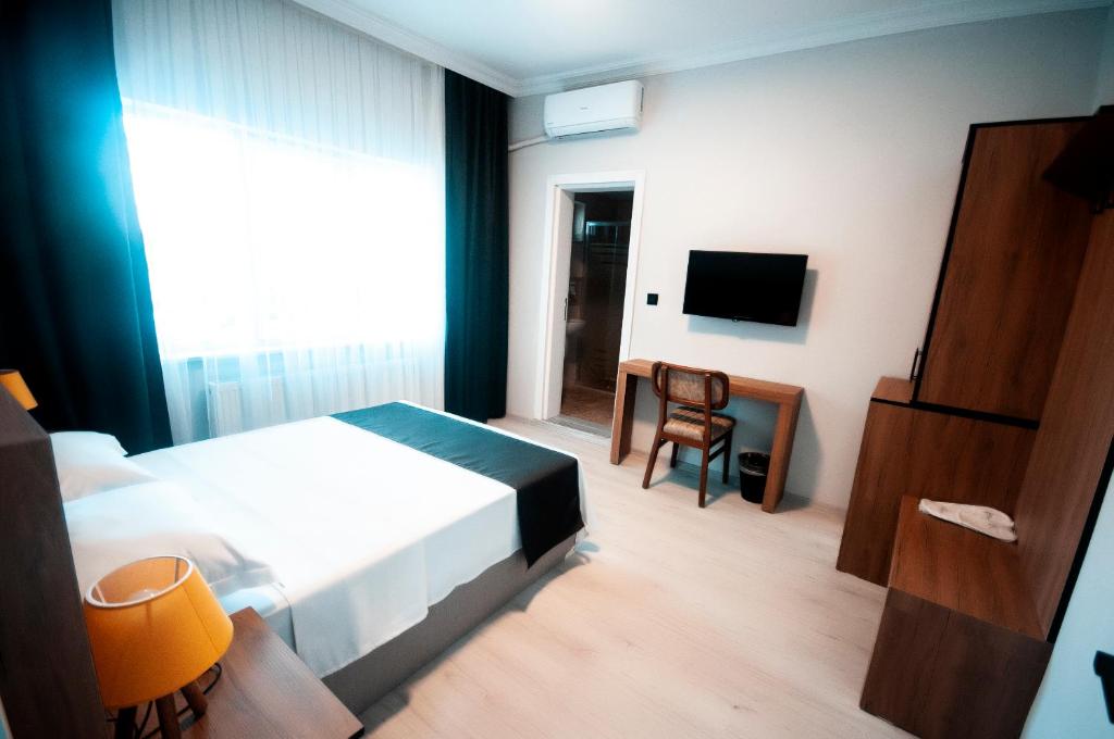 Postel nebo postele na pokoji v ubytování MiLAROOM