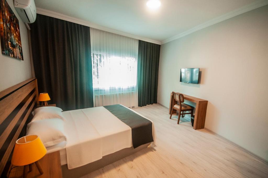Postel nebo postele na pokoji v ubytování MiLAROOM