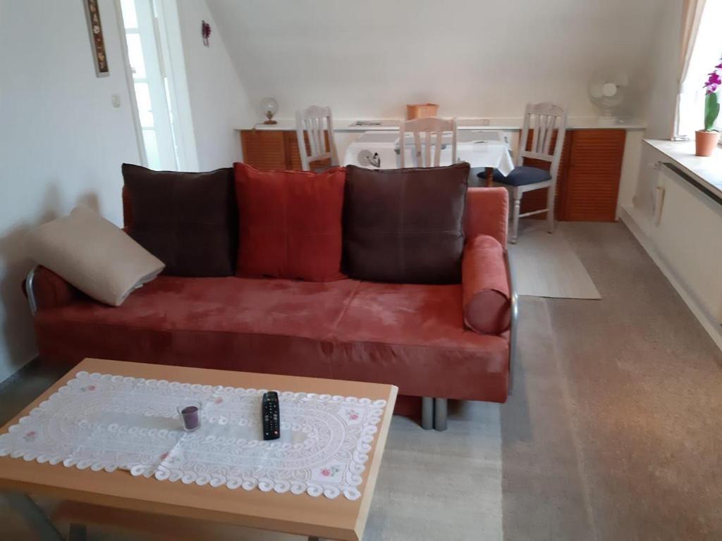 Posezení v ubytování Haus-Halliger-Appartment-Pauline-2