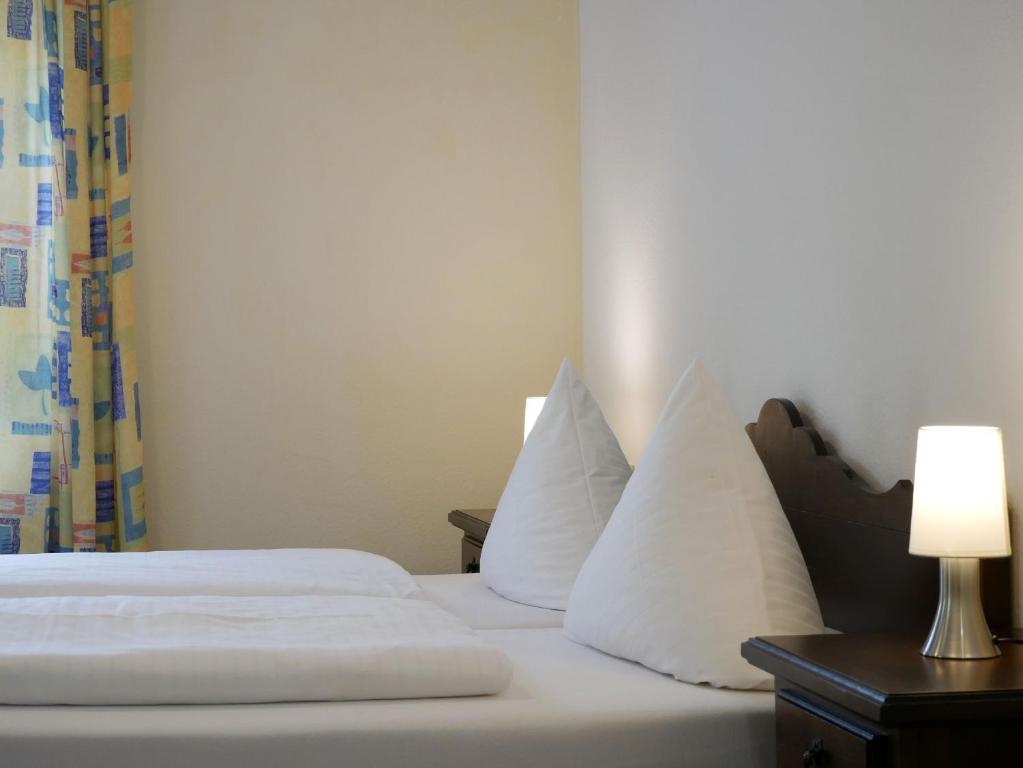 Postel nebo postele na pokoji v ubytování Seebach-Hotel