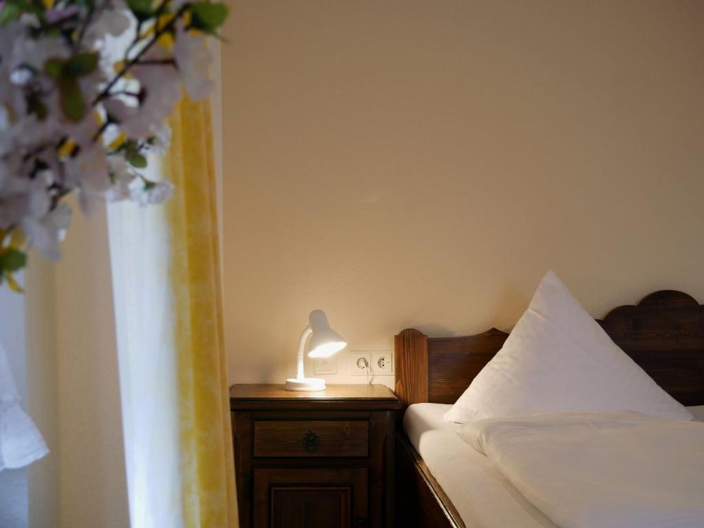 Postel nebo postele na pokoji v ubytování Seebach-Hotel