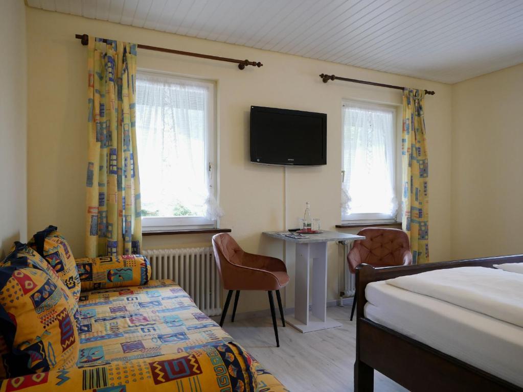 Postel nebo postele na pokoji v ubytování Seebach-Hotel