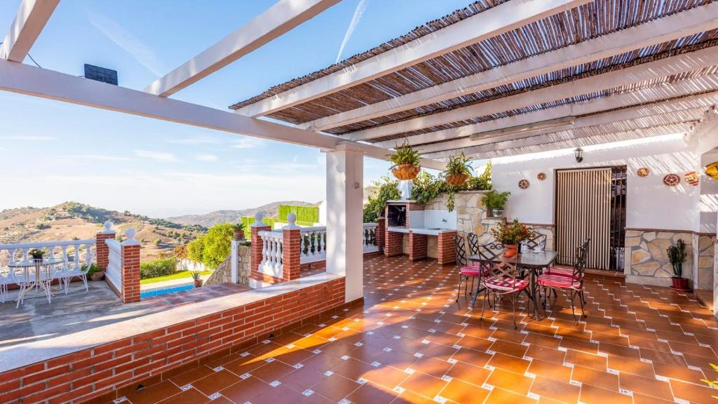 Balkón nebo terasa v ubytování Villa Las Flores Frigiliana by Ruralidays